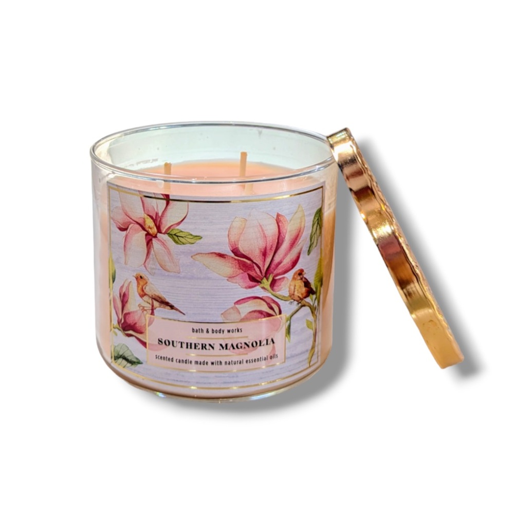 Bath and Body Works Southern Magnolia 3 Wick Candle